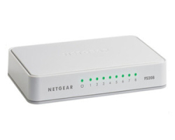 Netgear Fs208 8 Port Unmanaged Fast Ethernet Switch