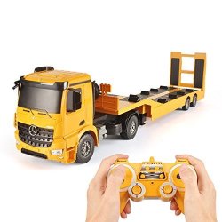 rc lorry and trailer