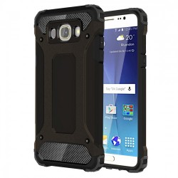 Tuff-Luv Tough Armour Layered Case For Samsung J7 2016 - Black