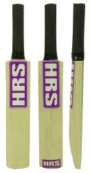 Hrs Popular Willow Natural Bar Full Size Wooden Cricket Sports Bat With Carry Case HRS-B20A