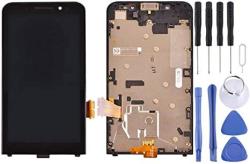 Cell Phones Repair Spare Parts Lcd Screen And Digitizer Full Assembly With Frame For Blackberry Z30 4G Version Black Color : Black