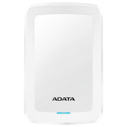 Adata HV300 1TB USB 3.0 Slim Design External Hard Drive White