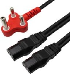 Astrum PC316 3-PIN Kettle Dedicated Plug Power Cable 1.2M Black
