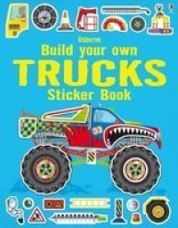 Build Your Own Trucks Sticker Book Paperback