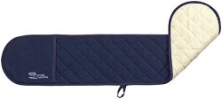 Stellar James Martin Kitchen Textiles Thermal Padded Double Oven Mitt In Blue