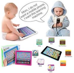 10.5" Intelligent Educational Tablet With Lights In Different Colours Words Numbers Quiz Songs..