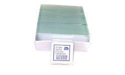 Cb 7101s1 72-pieces Blank Microscope Slides & 100-pieces Square Cover Glass