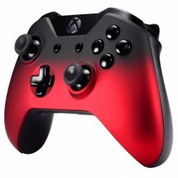 Red And Black Rubberized Grip Xbox One Gm Master Mod Modded Controller For Call Of Duty Rapid Fire Mod For Mw Remastered Infinite Warfare Custom