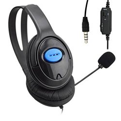 Matefield Wired Gaming Headsets Headphones With MIC For PS4 Sony Playstation 4 pc