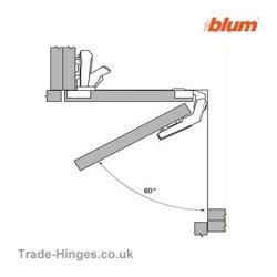 Blum Clip Top 60 Bi-fold Hinge Pair