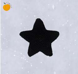 Sweet Dreams Star - Black Soft Toy For Baby Play Gym