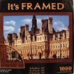 It's Framed Hotel De Ville Paris France 1000 Piece Jigsaw Puzzle - Ready To Hang By Sure-lox