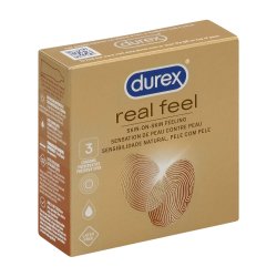 Durex Real Feel Condoms 3's