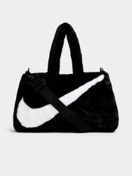 Nike Women&apos S Fur Tote Bag Black Shopper