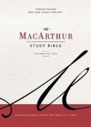 The Nkjv Macarthur Study Bible 2ND Edition Cloth Over Board Blue Comfort Print - Unleashing God& 39 S Truth One Verse At A Time Hardcover