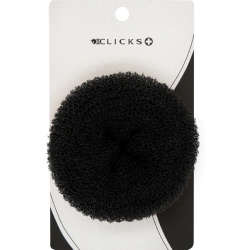 Clicks Essentials Medium Hair Donut Black
