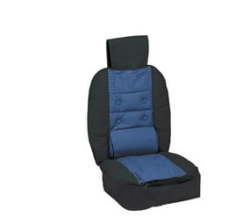 Auto Gear 1 Piece Deluxe Car Seat Cushion Blue