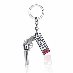 Red Dead 2 Redemption Keychain Rockstar Game Pendant Metal Key Ring Holder Men Car Women Bag Key Chain Chaveiro Jewelry