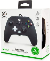 - Enhanced Wired Controller - Black Xbox One Xbox Series X|s