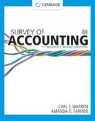 Survey Of Accounting Hardcover 9TH Edition