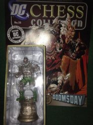 Dc Chess Collection - Doomsday C w Magazine No 55 Eaglemoss Collections