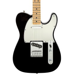 Fender Standard Telecaster Electric Guitar Black Gloss Maple Fretboard