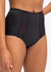 Magic Mesh Inset Smoothing Tummy Shaping Briefs