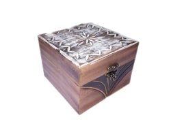 Wood Music Box HOSALA Personalizable Lord of The Rings Music Box Handmade Engraved Wooden