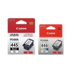 Canon Ink Cartridges PG445XL & CL446XL Black & Tri Colour Oem