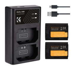 Sony FZ-100 Battery Kit With 2 X Batteries And A Dual Charger KF28.0016