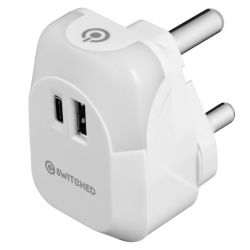 Fast Charge 17W Power Adaptor With Night Light - Halo Series
