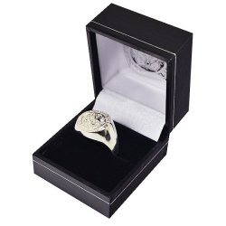 Leicester City - Club Crest Silver Plated Ring Large