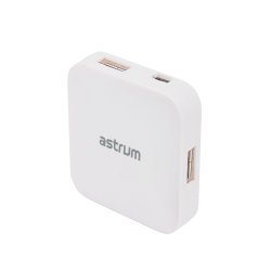Astrum Multiport USB Hub - UH040 White