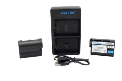 USB Dual Charger And 2 Battery Kit For Nikon EN-EL15
