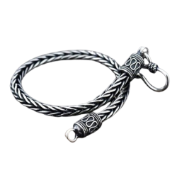 Mens Retro Viking Keel Chain Bracelet