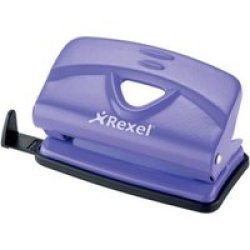 Rexel V210 Student Punch 10 Sheets Purple