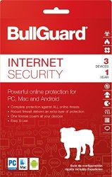 Bullguard Internet Security 2018 Download Key Card 1 Year 3-USERS