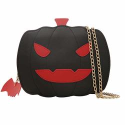 Bokpld Halloween Pumpkin Crossbody Bag Little Devil Shoulder Bag Candy Bag For Women