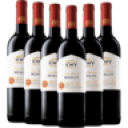 KWV Classic Merlot Red Wine Bottles 6 X 750ML