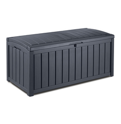 Keter 390 Litres Glenwood Deck Box - Anthracite Grey