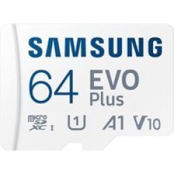 Samsung Evo Plus Uhs-i Class 10 Microsdxc Storage Card 64GB