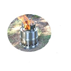 Odn Portable Stainless Steel Wood Burning Camping Stove