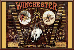 Classic Winchester Repeating Arms - Metal Sign