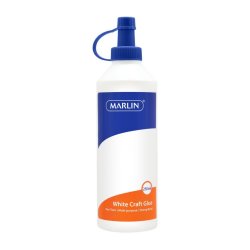 Marlin White Craft Glue Non-toxic 250ML Multi Purpose Pack Of 6