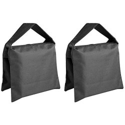 Neewer Heavy Duty Photographic Sandbag Studio Video Sand Bag For Light Stands Boom Stand Tripod -2 Packs Set