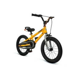 FREESTYLE7 Yellow- Kids Bike -new Generation 16 For Boys & Girls Ages 4-7 Designed For Kids Dual Handbrakes & Unique Water Bottle Easy