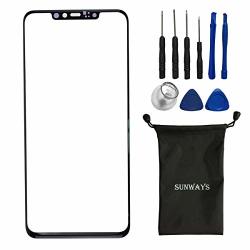 Sunways Glass Screen Panel Replacement For Huawei Mate 20 Pro LYA-L09 Black