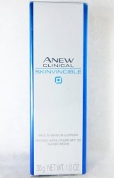 Avon Anew Clinical Skinvincible Deep Recovery Cream & Multi-shield Lotion Broad Spectrum Spf 50