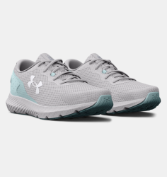 Under Armour Women's Charged Rogue 3 Road Running Shoes - Halo Gray