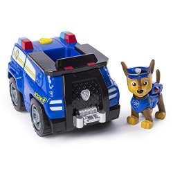 Paw Patrol Chase S Transforming Police Cruiser With Flip-open Megaphone For Ages 3 & Up